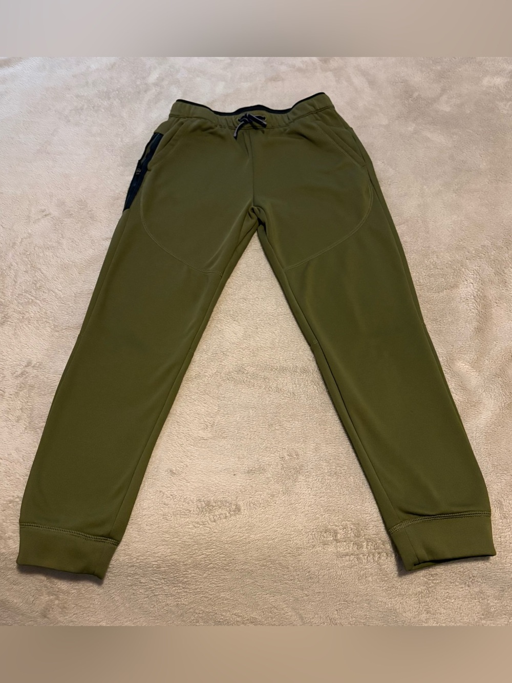 Athletic Works Olive Green Kid’s Joggers – XL (14–16)